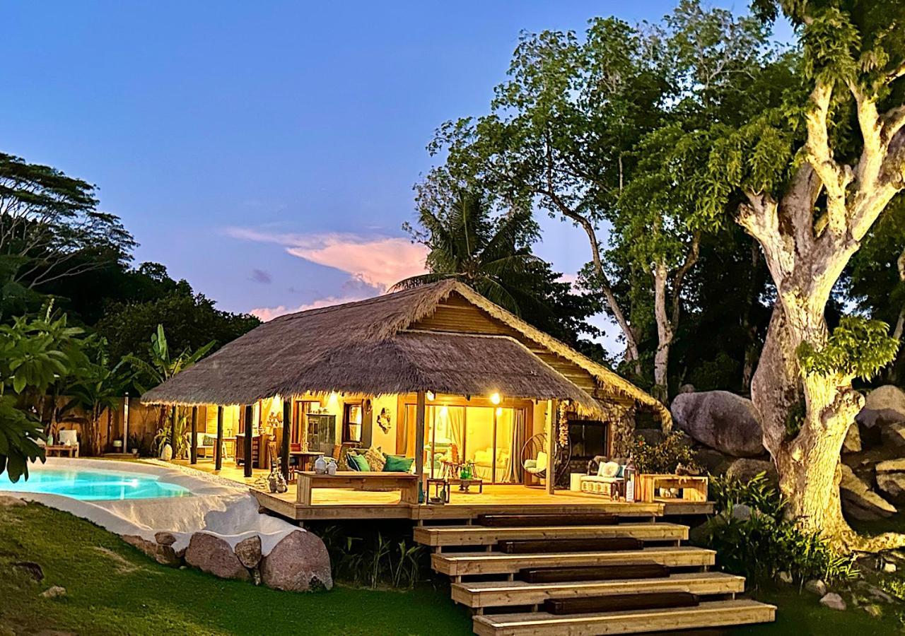 Chateau De Feuilles & Spa - Praslin Island Baie Sainte Anne Exterior foto